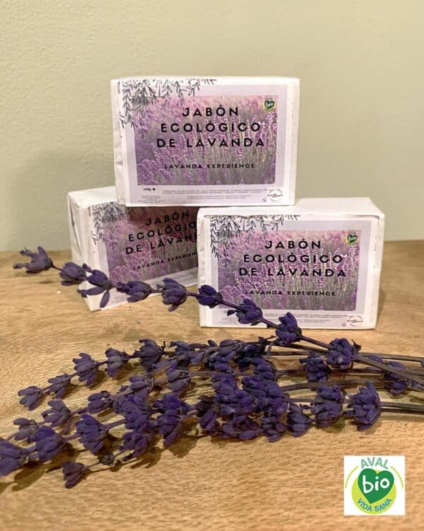 jabon ecologico de lavanda